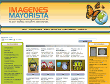 Tablet Screenshot of imagenesmayorista.com.ar